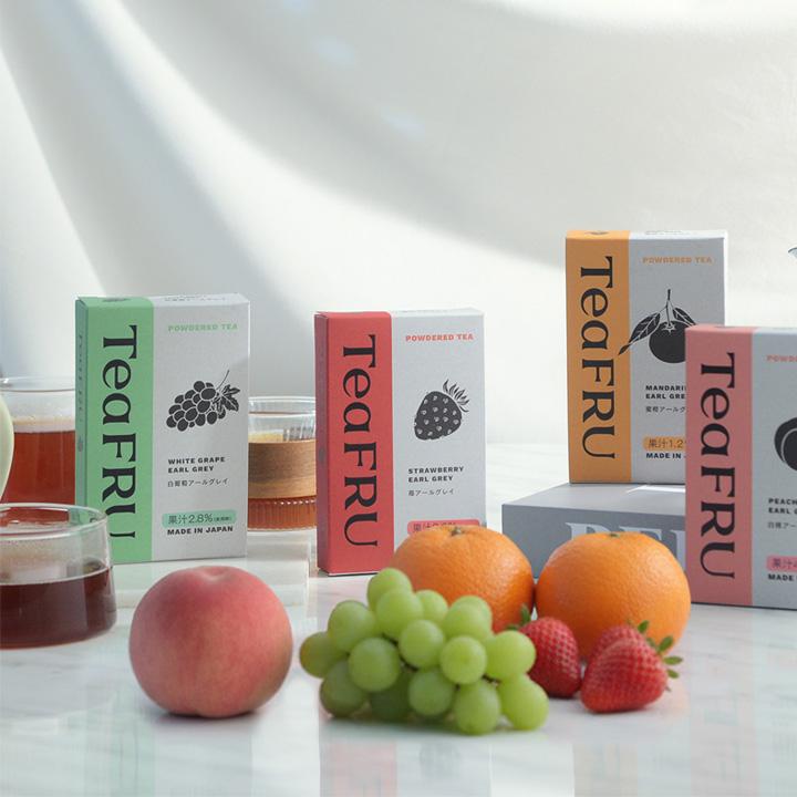 濃厚本格フルーツティー パウダーティー 紅茶／TeaFRU ティーフル プチギフト お菓子 ギフト お菓子 |  | 03