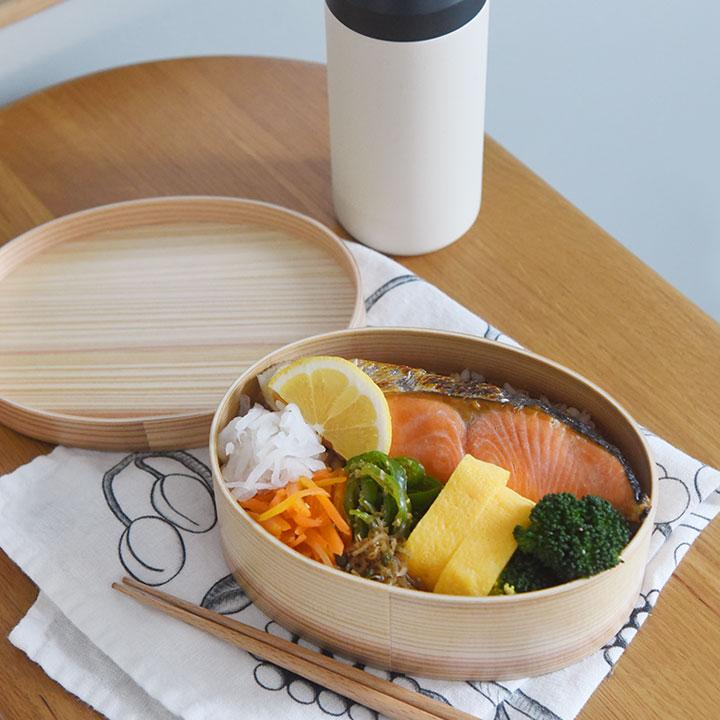 電子レンジ・食洗機が使える ほんとうに使いやすい 曲げわっぱ お弁当箱 600ml 日本製 ランチボックス かのりゅう |  | 13