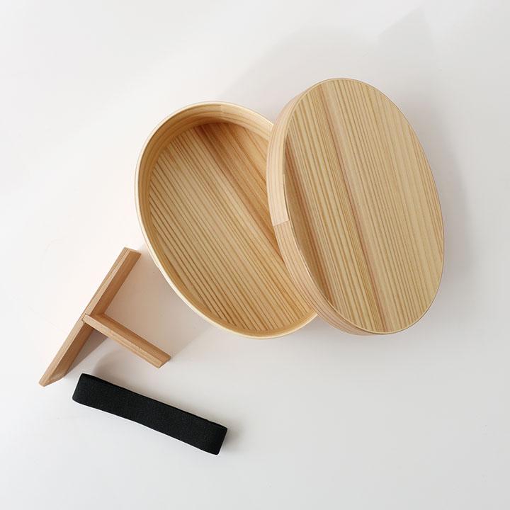 電子レンジ・食洗機が使える ほんとうに使いやすい 曲げわっぱ お弁当箱 600ml 日本製 ランチボックス かのりゅう |  | 01