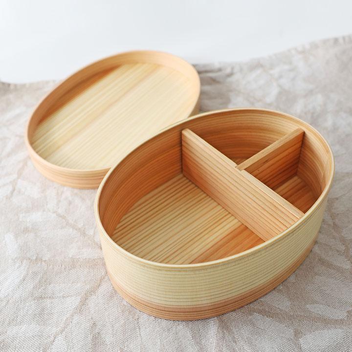 電子レンジ・食洗機が使える ほんとうに使いやすい 曲げわっぱ お弁当箱 600ml 日本製 ランチボックス かのりゅう |  | 02