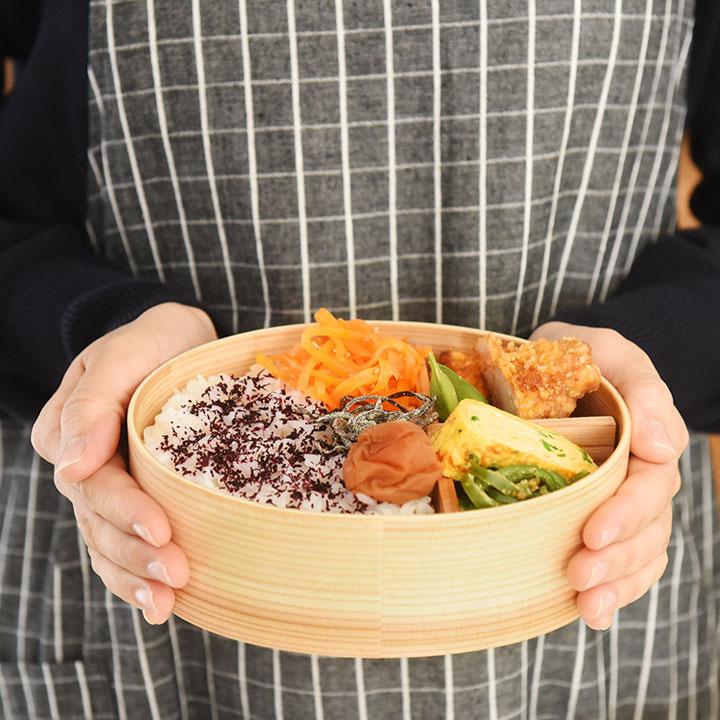 電子レンジ・食洗機が使える ほんとうに使いやすい 曲げわっぱ お弁当箱 600ml 日本製 ランチボックス かのりゅう |  | 06