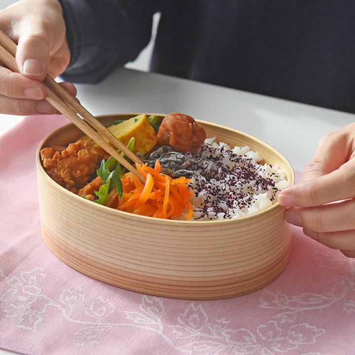 電子レンジ・食洗機が使える ほんとうに使いやすい 曲げわっぱ お弁当箱 600ml 日本製 ランチボックス かのりゅう |  | 09