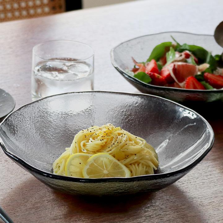 bon moment（ボンモマン） 皿 おしゃれ 器 食器 ガラスのゆらぎを愉し