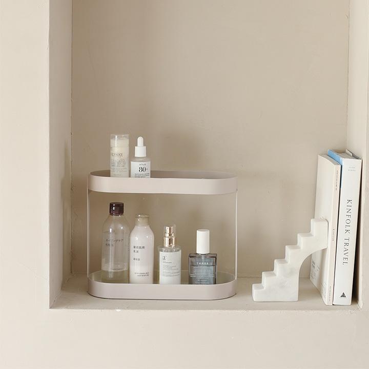 Ordre 飾りながら収納できる 2段ラック 洗面台 収納 卓上 スリム 玄関 おしゃれ スパイスラック コンパクト 卓上 オルドル |  | 15