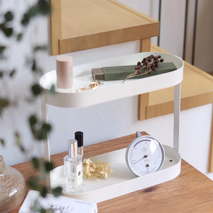 Ordre 飾りながら収納できる 2段ラック 洗面台 収納 卓上 スリム 玄関 おしゃれ スパイスラック コンパクト 卓上 オルドル |  | 19