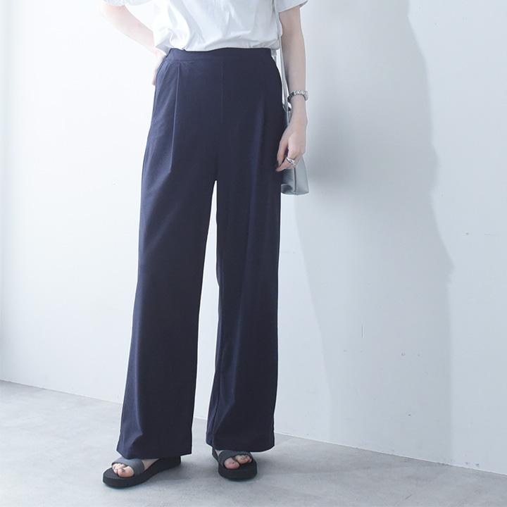【セットアップ対応】ワイドパンツ レディース 夏 接触冷感 持続消臭 UVカット スピードクリーン kauliina カウリーナ【7／17F追加】 |  | 12