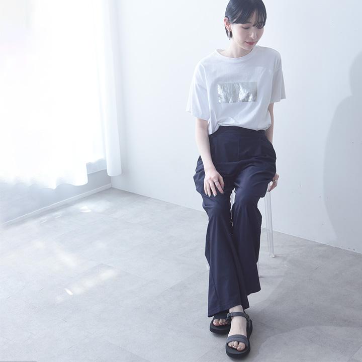 【セットアップ対応】ワイドパンツ レディース 夏 接触冷感 持続消臭 UVカット スピードクリーン kauliina カウリーナ【7／17F追加】 |  | 02