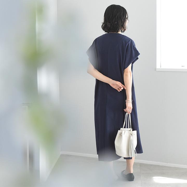 セットアップ対応】スピードクリーン スキッパーネック ワンピース