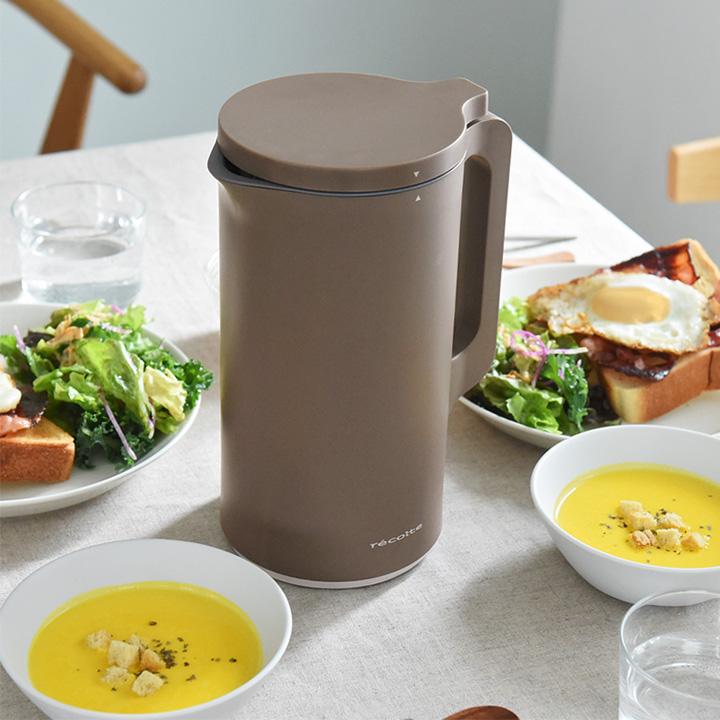 ほったらかしでスープも作れる 自動調理ポット 600ml／レコルト