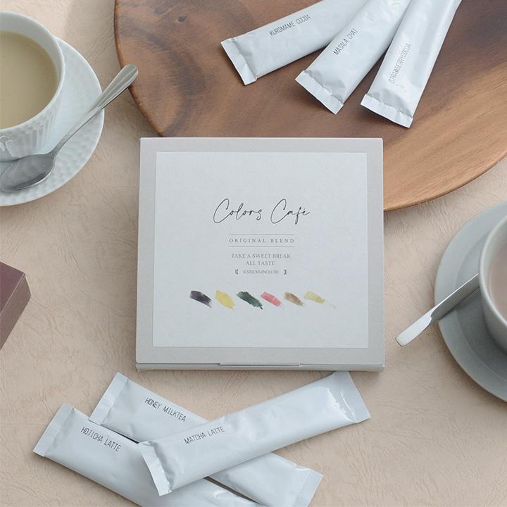 カフェドリンクを楽しめる 飲み比べ6種セット／Colors Caf? カラーズ