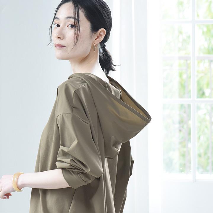 ラッシュガードやアクティブシーンに ドライラッチ フード付プルオーバー UVカット・耐塩素／kauliina カウリーナ【送料無料】 |  | 17