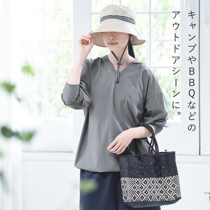ラッシュガードやアクティブシーンに ドライラッチ フード付プルオーバー UVカット・耐塩素／kauliina カウリーナ【送料無料】 |  | 08