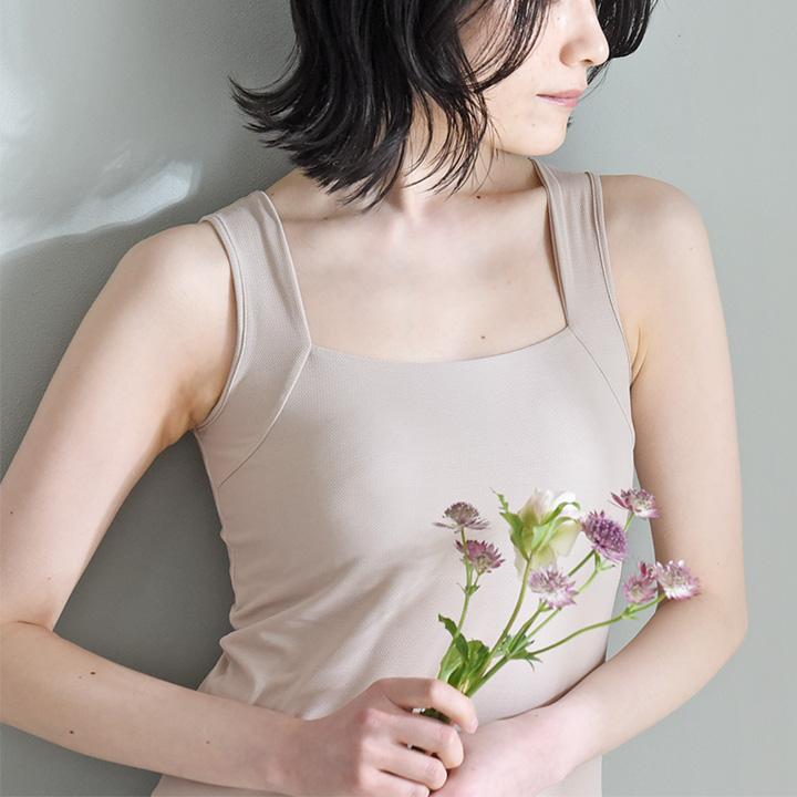 サラサラタッチ カップ付タンクトップ ブラタンク 吸水速乾 接触冷感 yrh kauliina カウリーナ【7/4F追加】 |  | 14