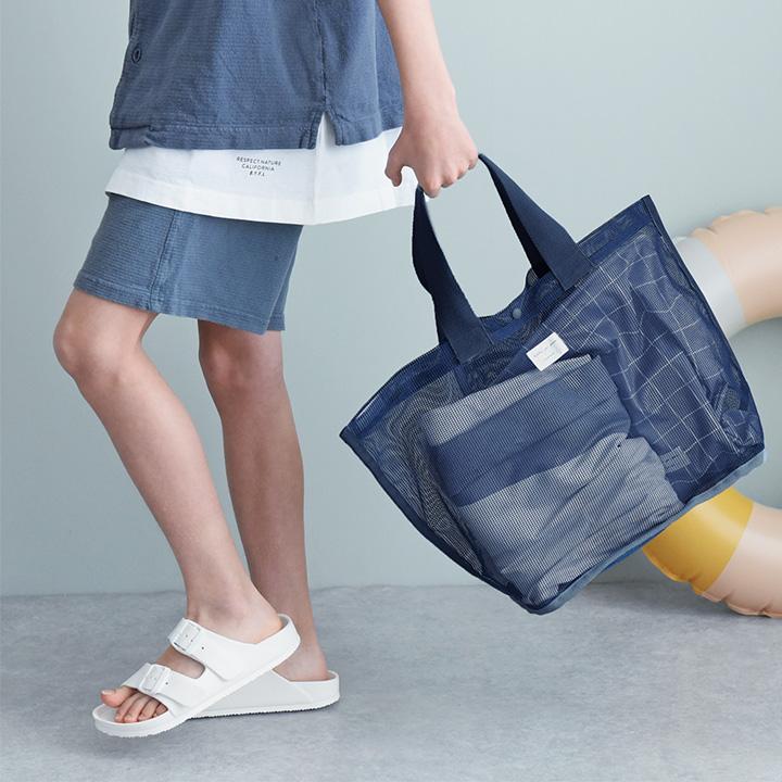 kukka ja puu（クッカヤプー） メッシュ プールバッグ 男の子 女の子