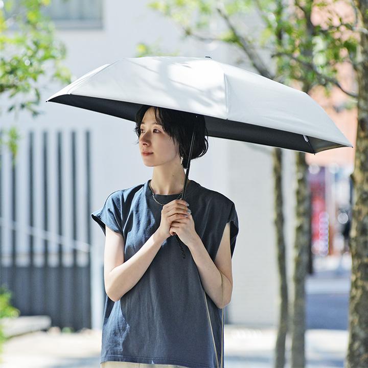 4℃ 日傘 完全遮光 折りたたみ 軽量 晴雨兼用 一級遮光 UVカット100
