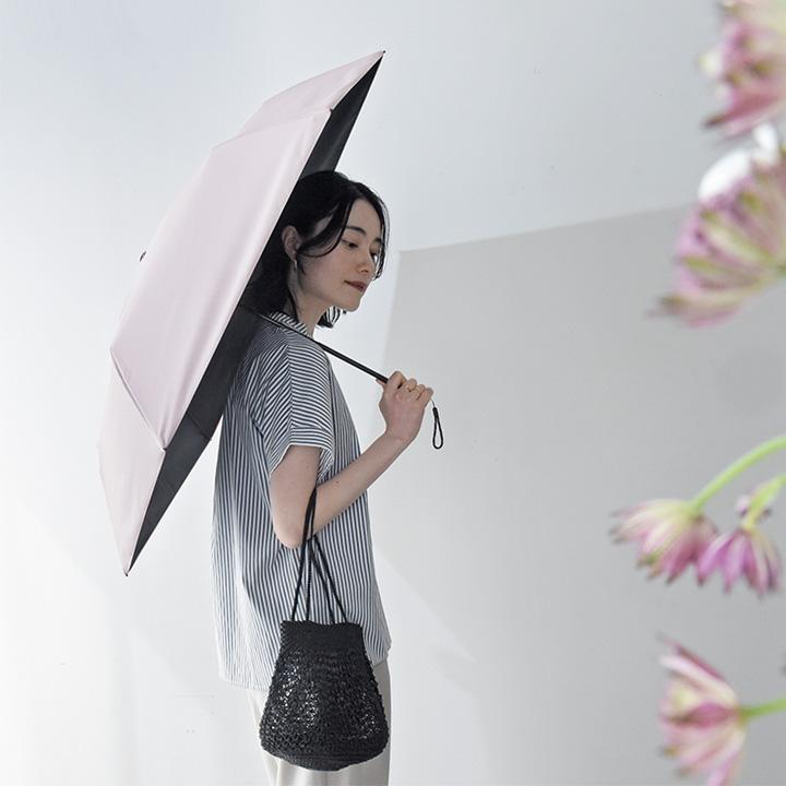 4℃ 日傘 完全遮光 折りたたみ 軽量 晴雨兼用 一級遮光 UVカット100
