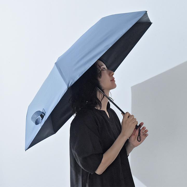 4℃ 日傘 完全遮光 折りたたみ 軽量 晴雨兼用 一級遮光 UVカット100