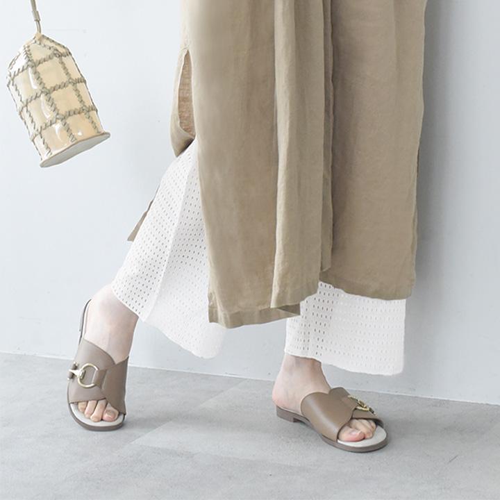 涼しく快適 レイヤードパンツ レース切替 メッシュ シアーワイドパンツ レディース 夏 kauliina カウリーナ【送料無料】 |  | 11