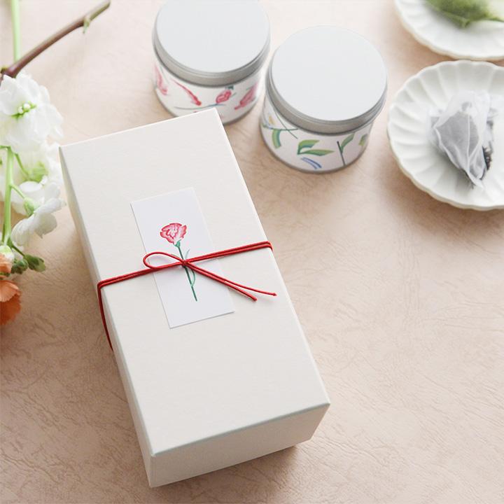 日本茶の贈りもの 母の日特別缶入りお茶セット【送料無料】 |  | 01
