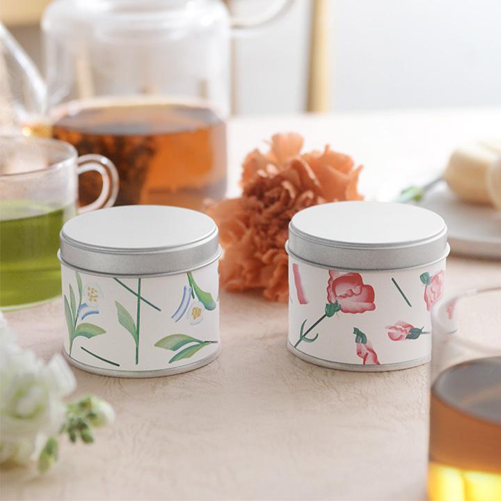 日本茶の贈りもの 母の日特別缶入りお茶セット【送料無料】 |  | 04
