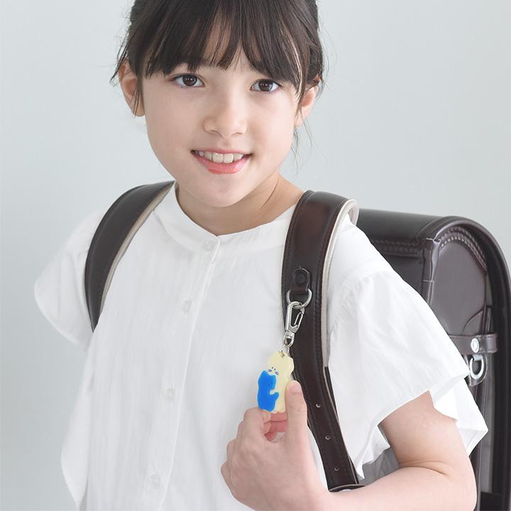 バッグチャーム 防犯グッズ 笛 小学生 通学 防災のプロと考えた かぞく