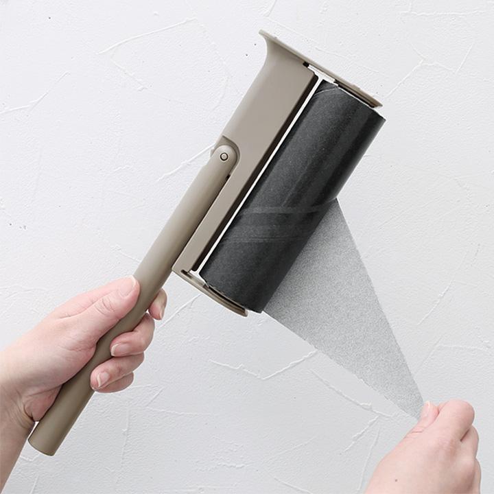粘着クリーナー 本体 粘着ローラー 掃除【激落ちくん】プラスマイナス