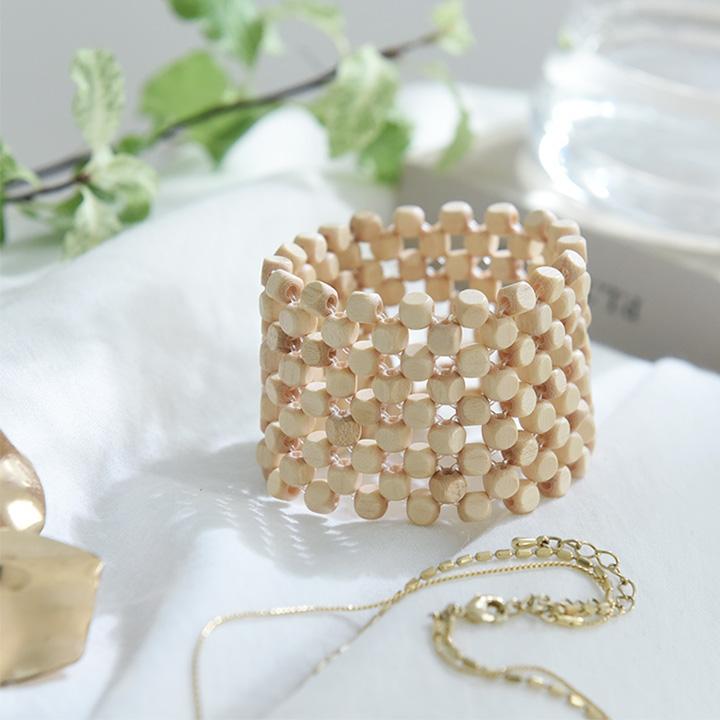 MOKU アクセサリーキット ビーズアクセサリー キット 初心者 大人向け