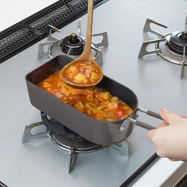フライパン 小さめ スリム お弁当 ガス対応 台6役の ミニフライパン 10cm トゥーメイ スティックパン オーバル To May |  | 15