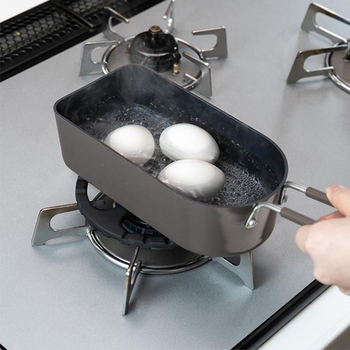フライパン 小さめ スリム お弁当 ガス対応 台6役の ミニフライパン 10cm トゥーメイ スティックパン オーバル To May |  | 16