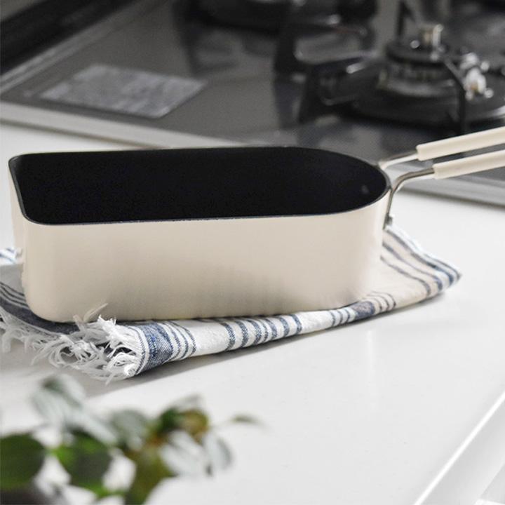 フライパン 小さめ スリム お弁当 ガス対応 台6役の ミニフライパン 10cm トゥーメイ スティックパン オーバル To May |  | 17