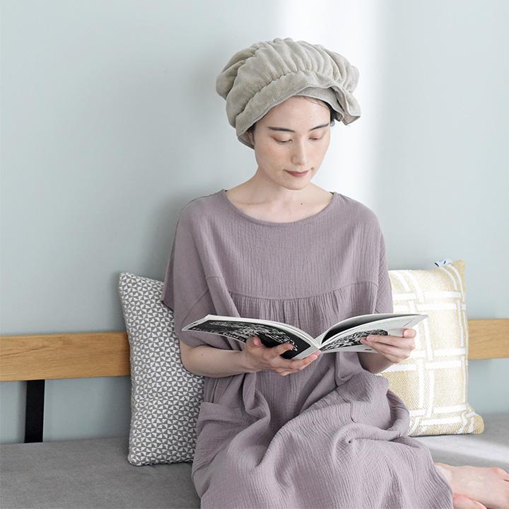 タオル 速乾 タオルキャップ ヘアタオル 巻くだけ くっつく 超吸水 ほどけにくい 髪専用タオル ヘアドライタオル yrh FUWAP フワップ |  | 12