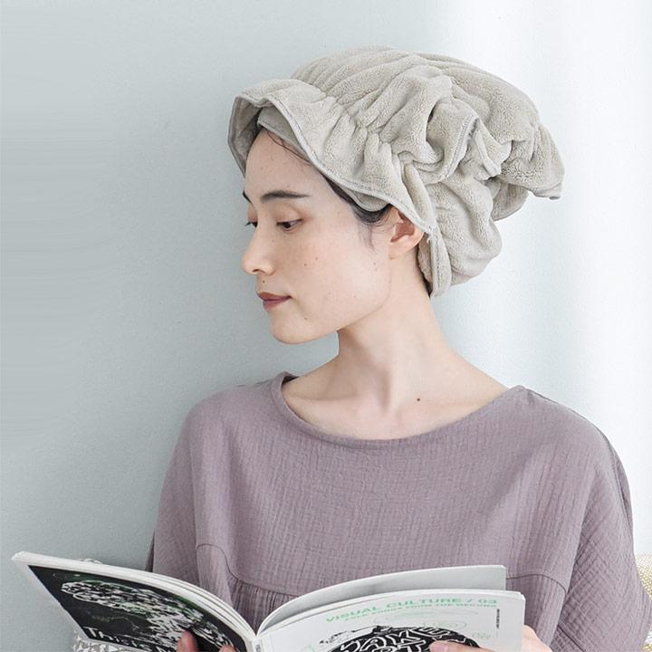 タオル 速乾 タオルキャップ ヘアタオル 巻くだけ くっつく 超吸水 ほどけにくい 髪専用タオル ヘアドライタオル yrh FUWAP フワップ |  | 19