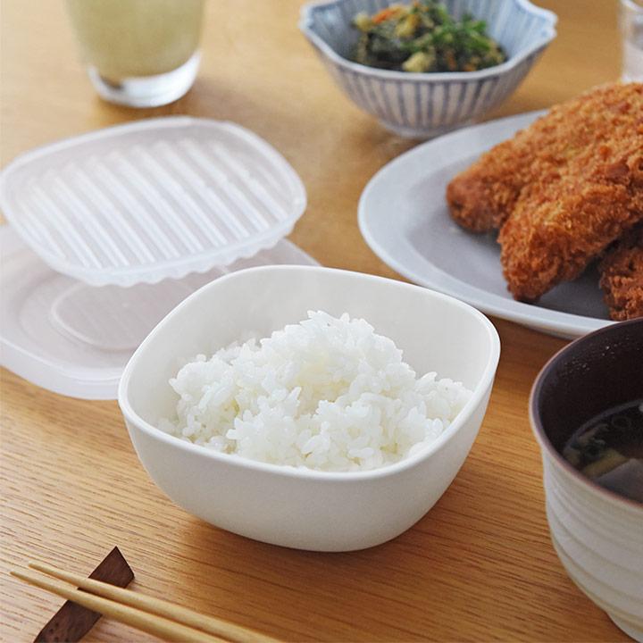 おひつ プラスチック 1合 1膳 日本製 冷凍ご飯容器 冷凍ご飯保存容器 炊き立てのようにふっくら解凍 冷凍保存容器 ごはんがうまいわん |  | 19