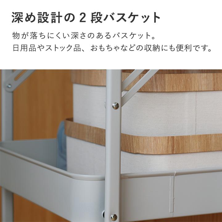 Ordre 折りたたみ キッチンラック キッチンワゴン 収納ワゴン キャスター付き 鉄板付き 3段 組立不要 洗面所 yrh オルドル【送料無料】 |  | 09