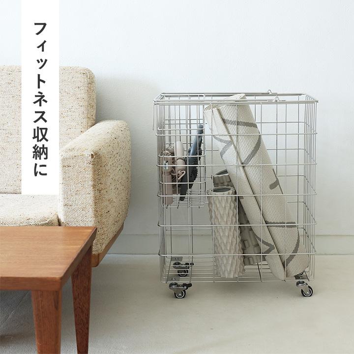 Ordre ランドリーワゴン 90L ランドリーバスケット ランドリー収納 キッチン収納 おもちゃ収納 18-8ステンレス オルドル【送料無料】 |  | 13