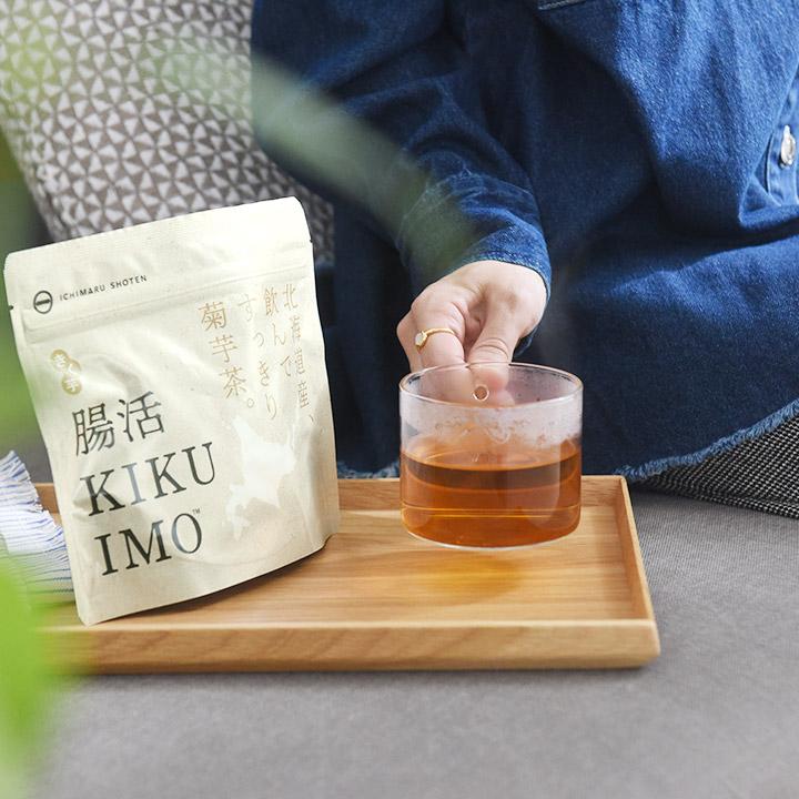 腸活茶 腸活ドリンク 無添加 無着色 ノンカフェイン 食物繊維 ティーパック 日本製 腸活習慣 腸活KIKUIMO茶 菊芋茶 一丸商店 |  | 10