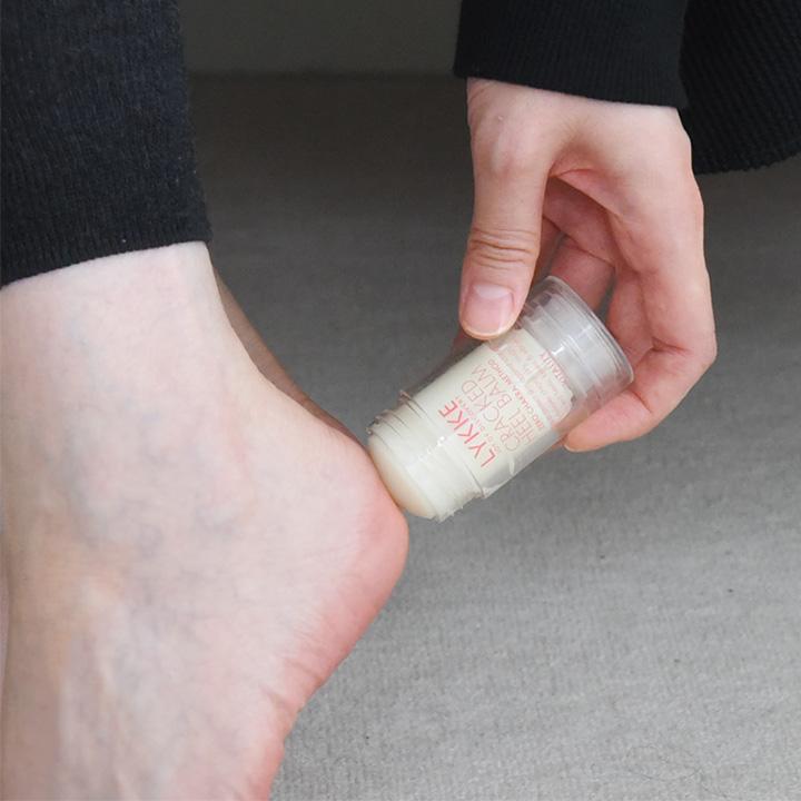 【予約商品】サッと塗れてしっかり潤う クラックドヒールバーム かかと保湿バーム ミニサイズ 30g／LYKKE リュッケ |  | 08