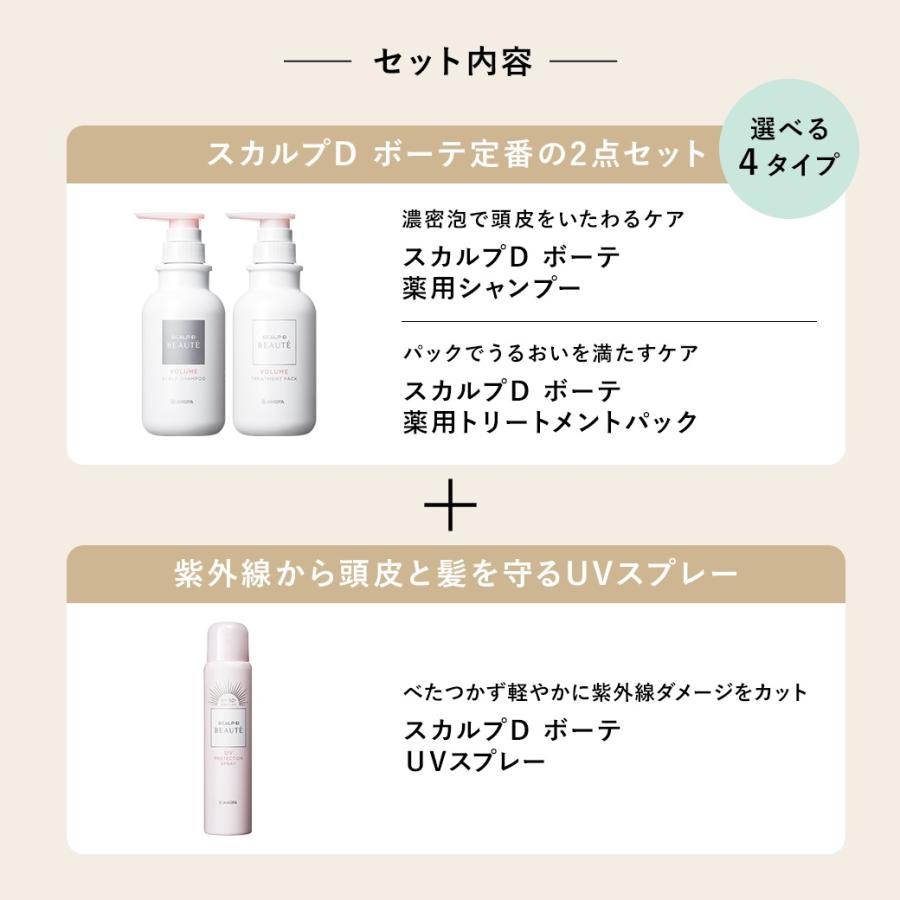 スカルプD ボーテ 選べる4タイプ 薬用 スカルプ シャンプー