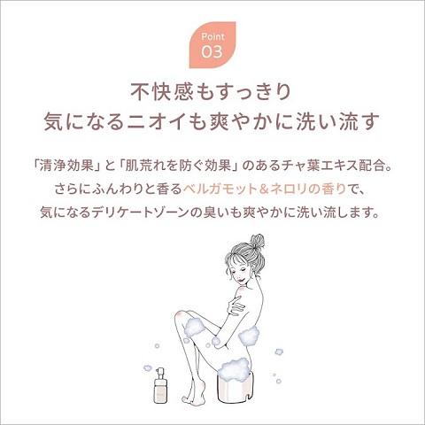 アンファー Femtur フェムチャー マイルドフォームウォッシュミルク