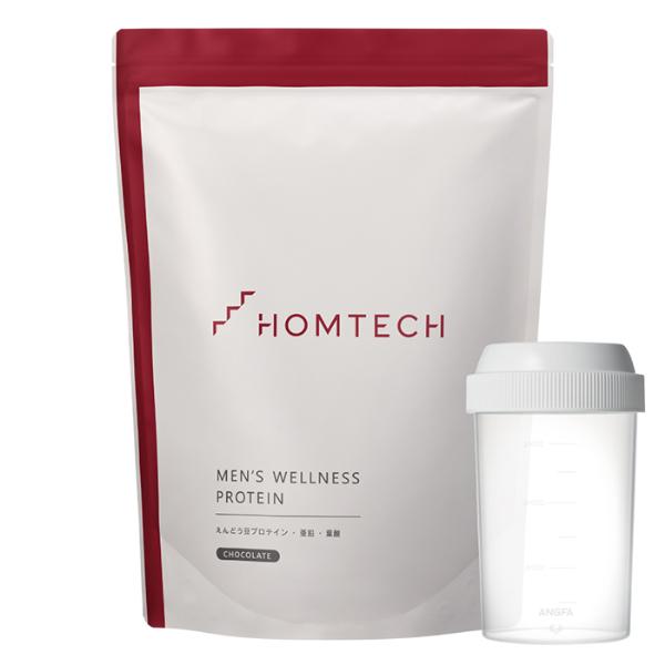 オムテック メンズウェルネスプロテインチョコレート味/抹茶味/バナナ味 シェイカーセット   メンズ 男性 葉酸 亜鉛 妊活 サプリ プロテイン ビタミン | アンファー