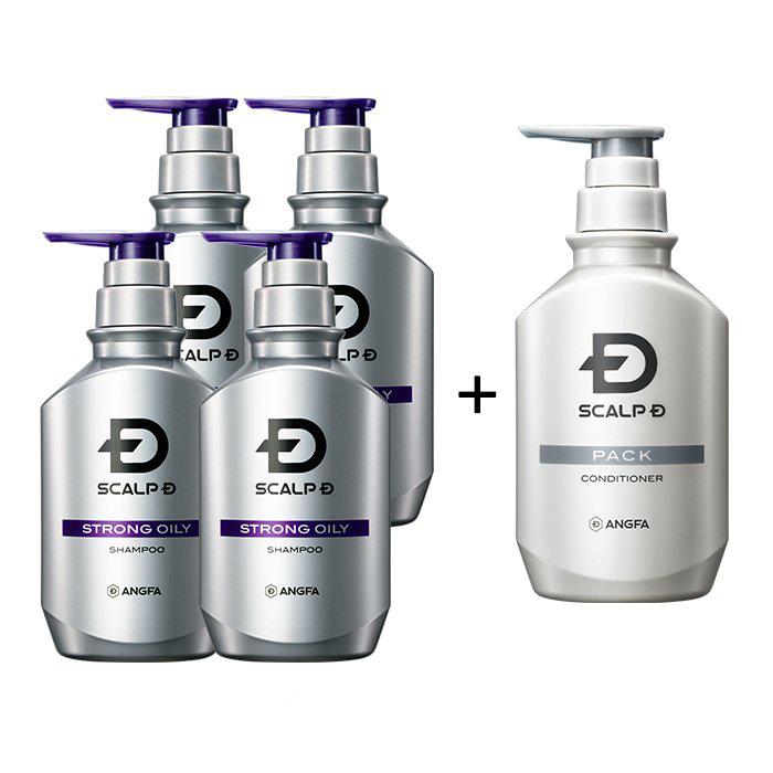 最新の激安 スカルプd ストロングオイリー5本セット 超脂性肌用 薬用シャンプー 薬用パックコンディショナー 最も優遇 Www Technet 21 Org