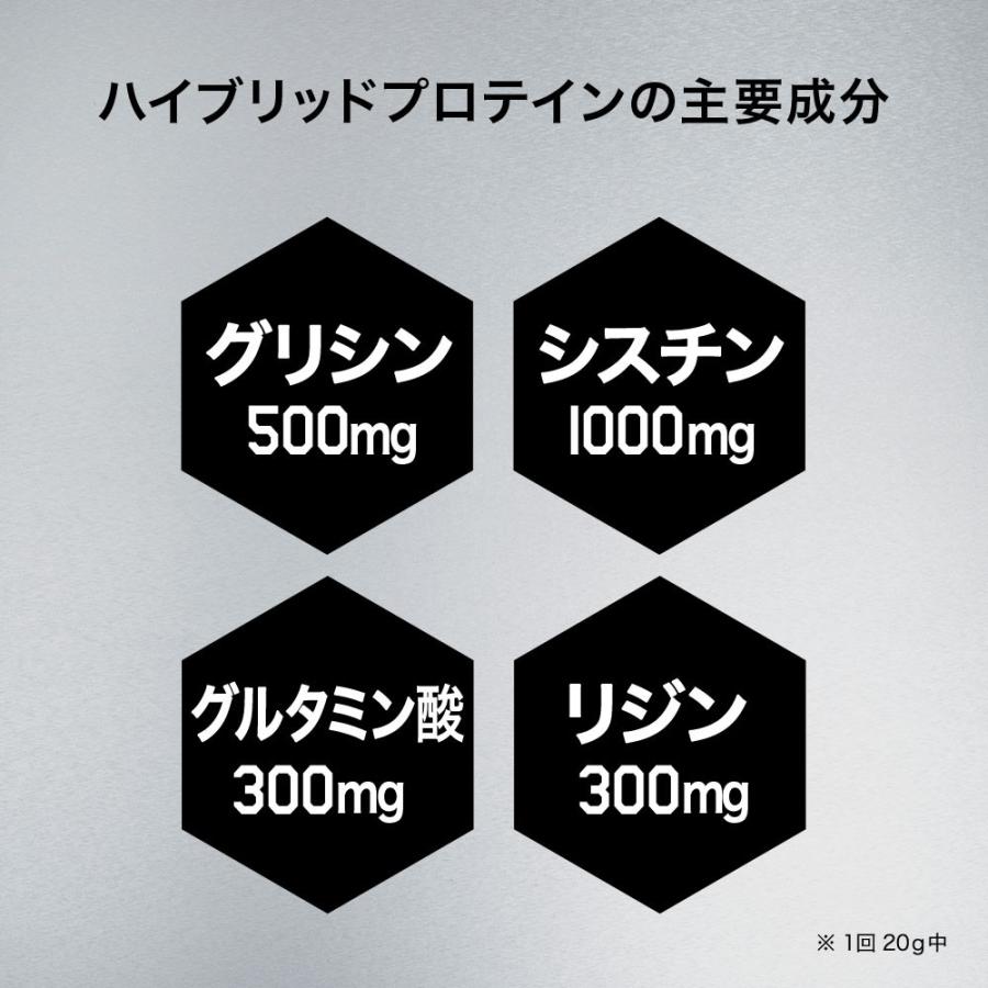 プロテイン 男性用 メンズ スカルプD サプリメント ハイブリッドプロテイン （カフェオレ味）大容量 1200g 送料無料｜angfa｜05