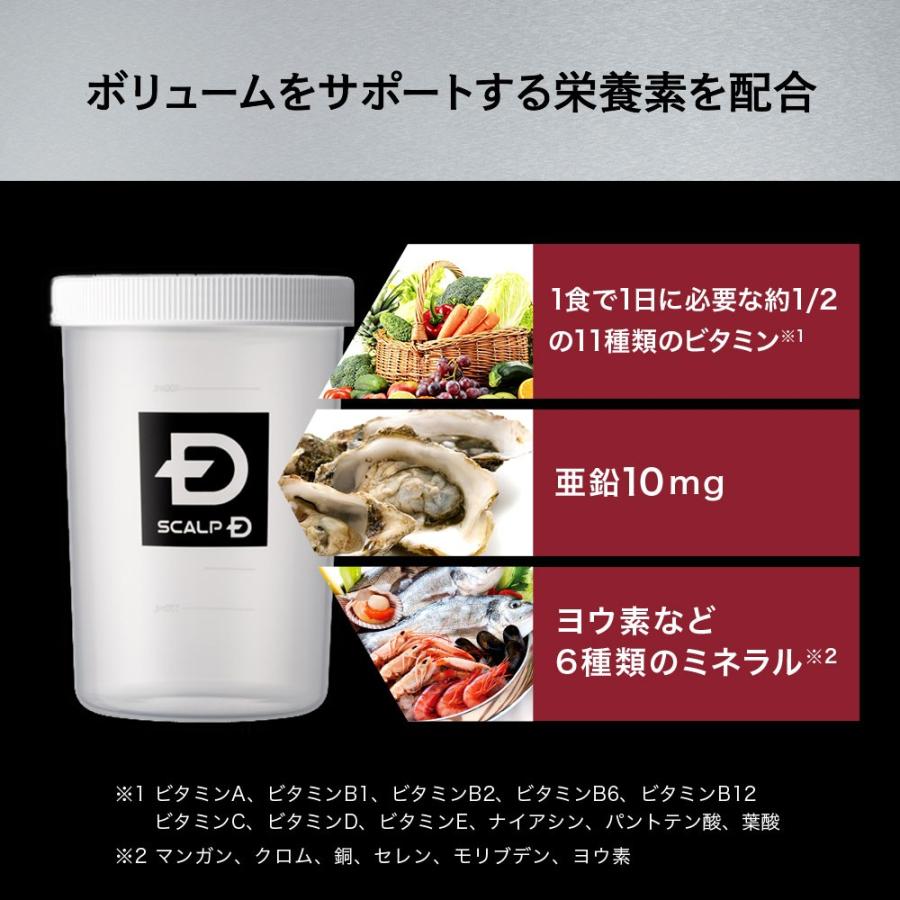 プロテイン 男性用 メンズ スカルプD サプリメント ハイブリッド