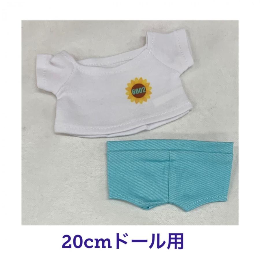 舗 キャラクター ドール用 着せ替え服 ユチョンtシャツ 半ズボン ひまわり 6002 ぬいぐるみ 人形 韓流 グッズ Ax001 17 Wantannas Go Id