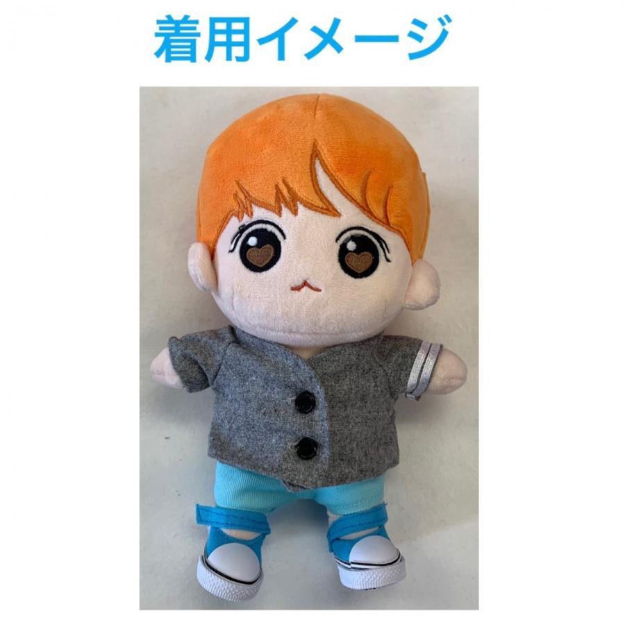 キャラクター ドール用 着せ替え服 上下セット ぬいぐるみ 人形 韓流 グッズ ax001-6|angieseoul|02