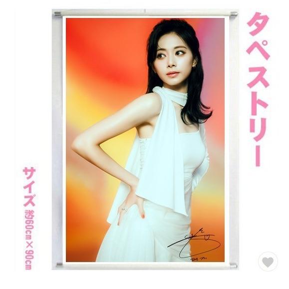 TWICE タペストリー 値下げ可能！ ツウィ TWICE トゥワイス 大型 タペストリー 60×90 韓流 アイドル