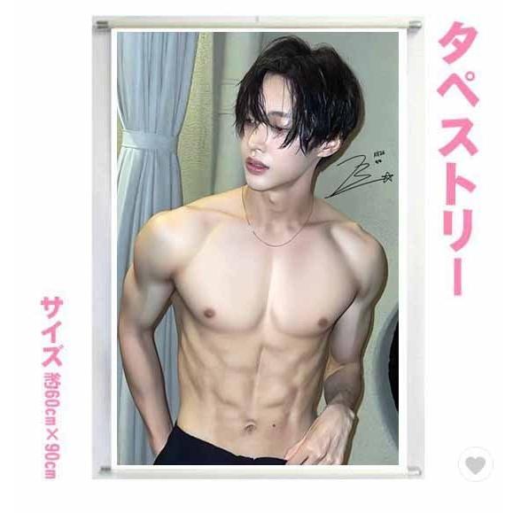 ウォンビン RIIZE ライズ 大型 タペストリー 60×90 韓流 グッズ bb216
