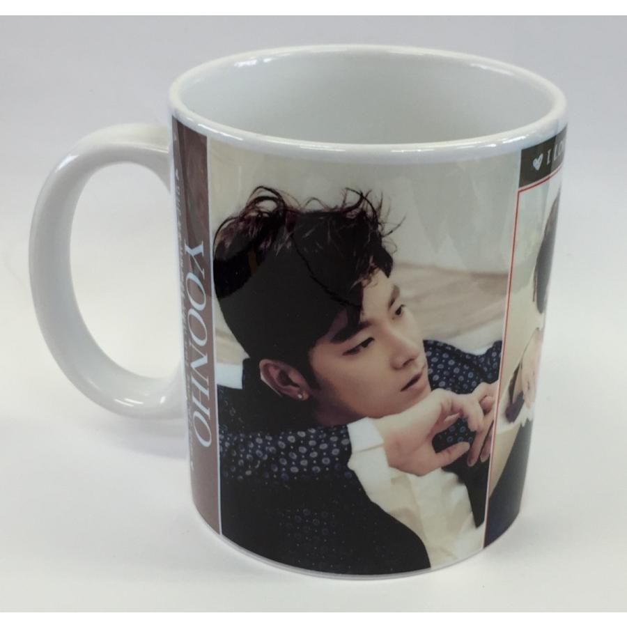 東方神起 TVXQ ユノ ユンホ 陶器製 マグカップ 韓流 グッズ cb005-12