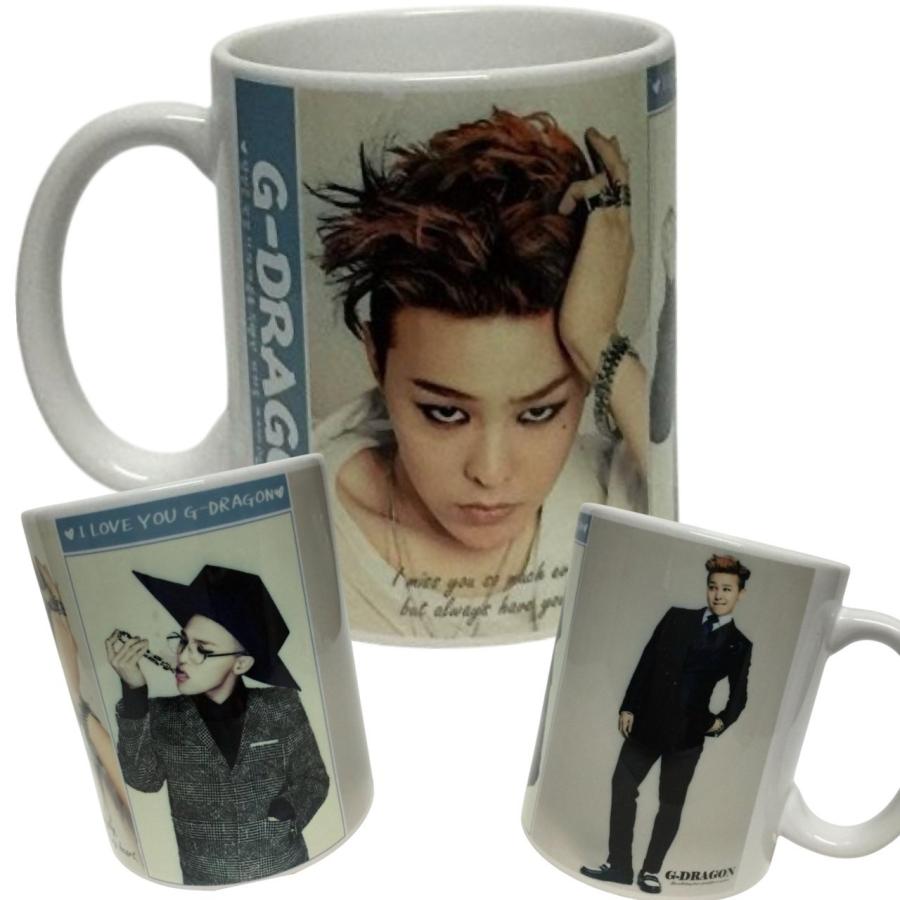 G-DRAGON ジードラゴンBIGBANG ビッグバン 陶器製 マグカップ 韓流