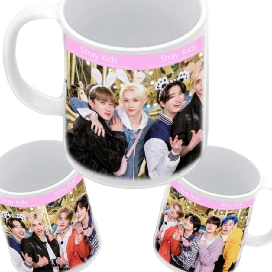 StrayKids ストレイキッズ スキズ 陶器製 マグカップ 韓流 グッズ
